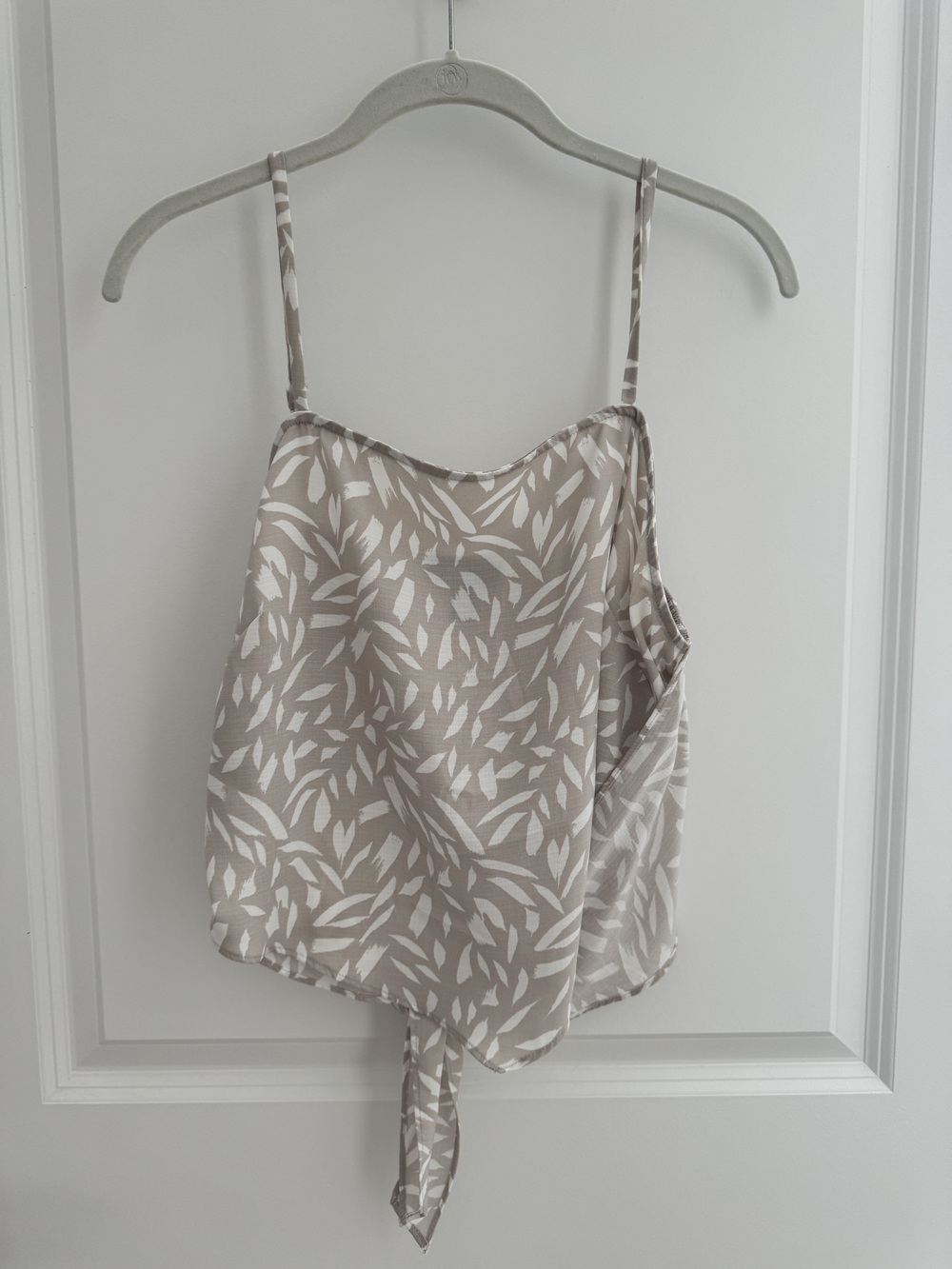 I.N. San Francisco Tie-Back Printed Cami NWT